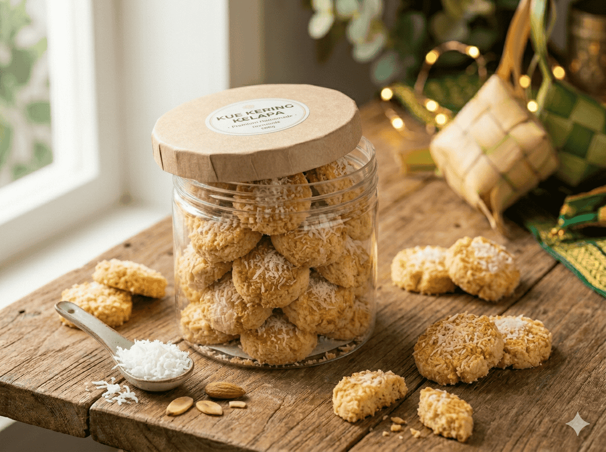 Crispy Coconut Cookies